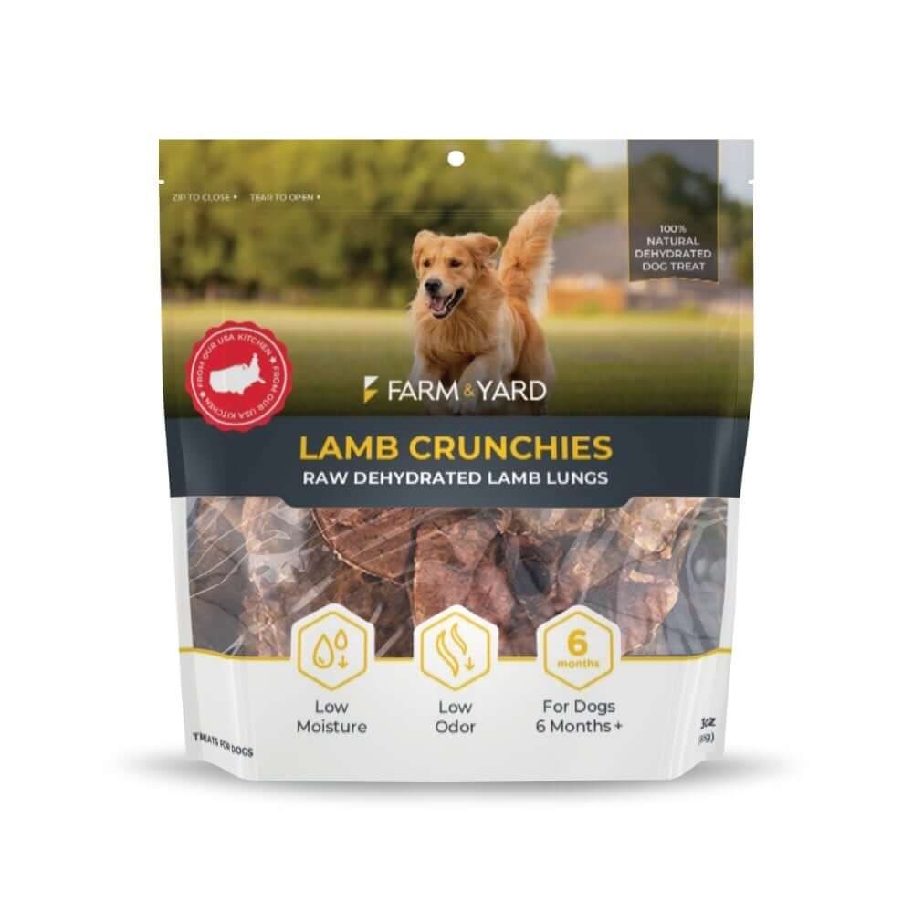 Single Ingredient Dog Treats - Lamb Crunchies 8oz
